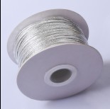 Zdjęcie - Sznurek do sutaszu chiński metallic silver 2.5mm